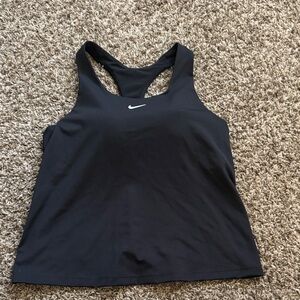 Nike Women's Black Racerback Tank Top